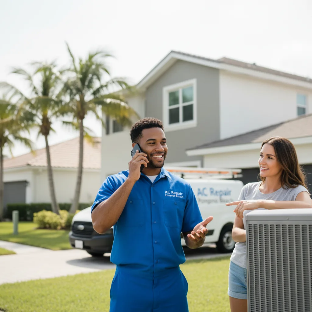 AC Repair Pompano Beach customer support in North Prairie